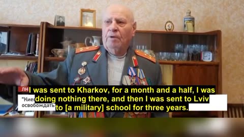 WWII veteran: Kiev, Chernigov, Odessa are all Russian cities and they need to be liberated