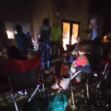 Levittown, PA, there were no lights, & people were forced to vote by cell phone light.