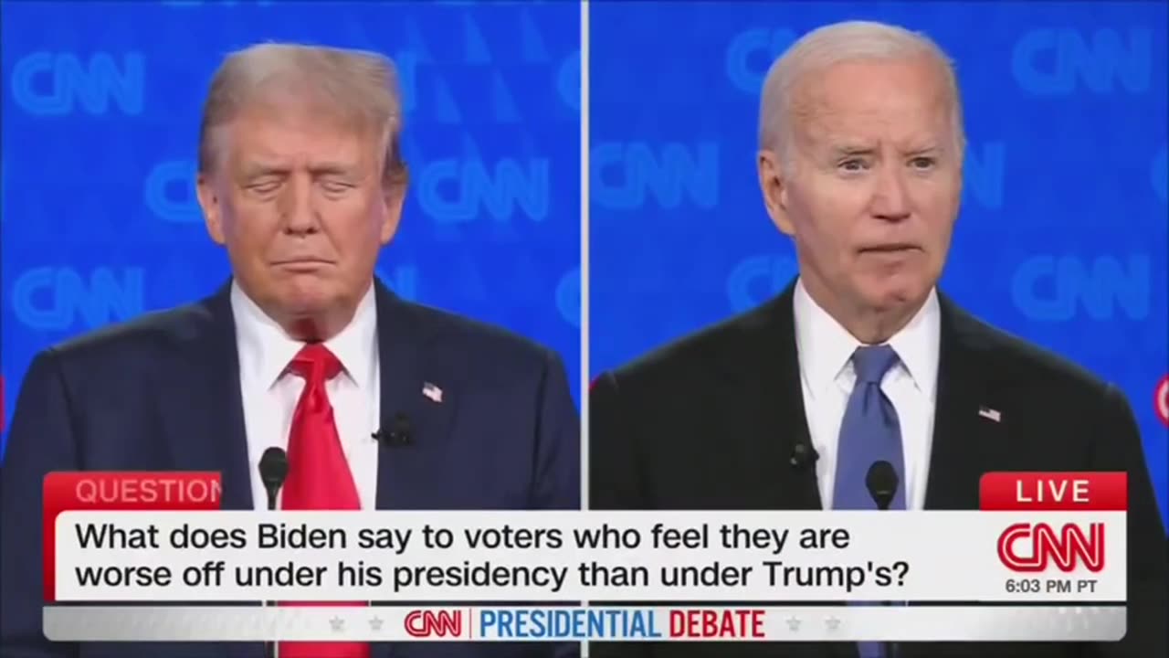 Biden Starts The Debate By Sounding Completely Awful and Spreading Hoaxes