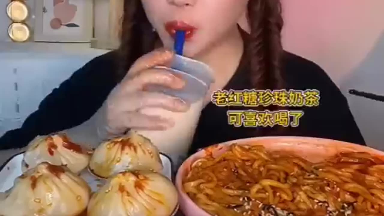 eating challenge 4🍗4🥟2kg🍝🔥 #asmr #eating #noodles #chicken #dumplings #food #shrots