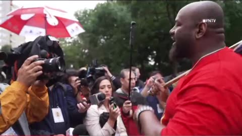 Hawk Newsome and his Sister, BLM NYC cofounders, roast Mayor Adams