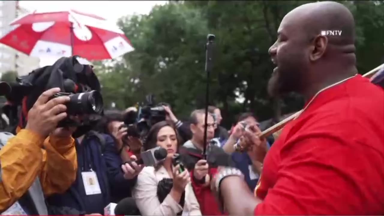 Hawk Newsome and his Sister, BLM NYC cofounders, roast Mayor Adams