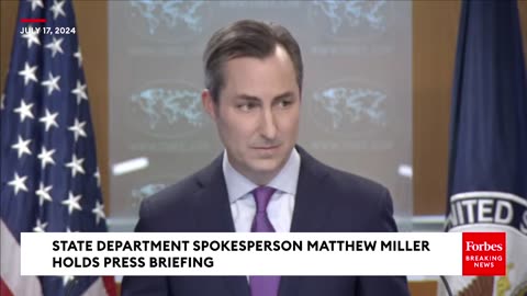 State Dept Spox Spars With Reporter Over Israel-Hamas Ceasefire- Will The Honus Still Be On Hamas-