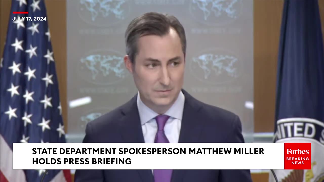 State Dept Spox Spars With Reporter Over Israel-Hamas Ceasefire- Will The Honus Still Be On Hamas-
