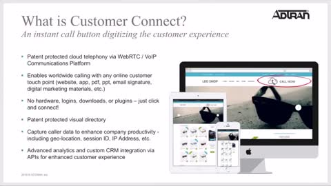Implement our Customer Connect feature, which allows simple, instant access to you and/or staff.