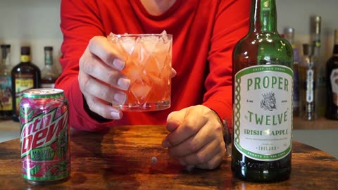 Proper Twelve Irish Apple Whiskey & Mtn Dew Major Melon