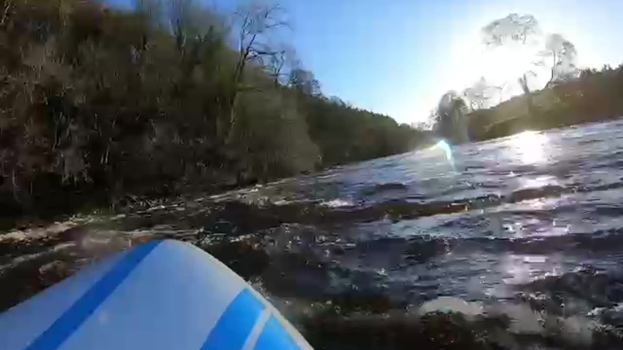 paddle boarding