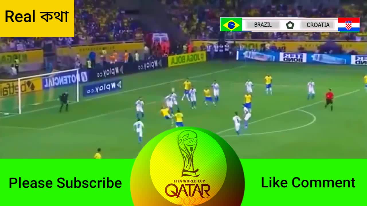 Brasil vs Kroasia World Cup quarter Qatar 2022