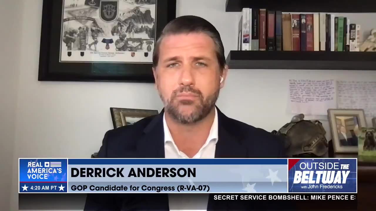 Derrick Anderson - GOP Candidate for Congress (VA)