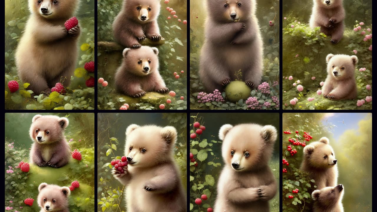 CUTEST COCAINE BEAR CUBS [4K]