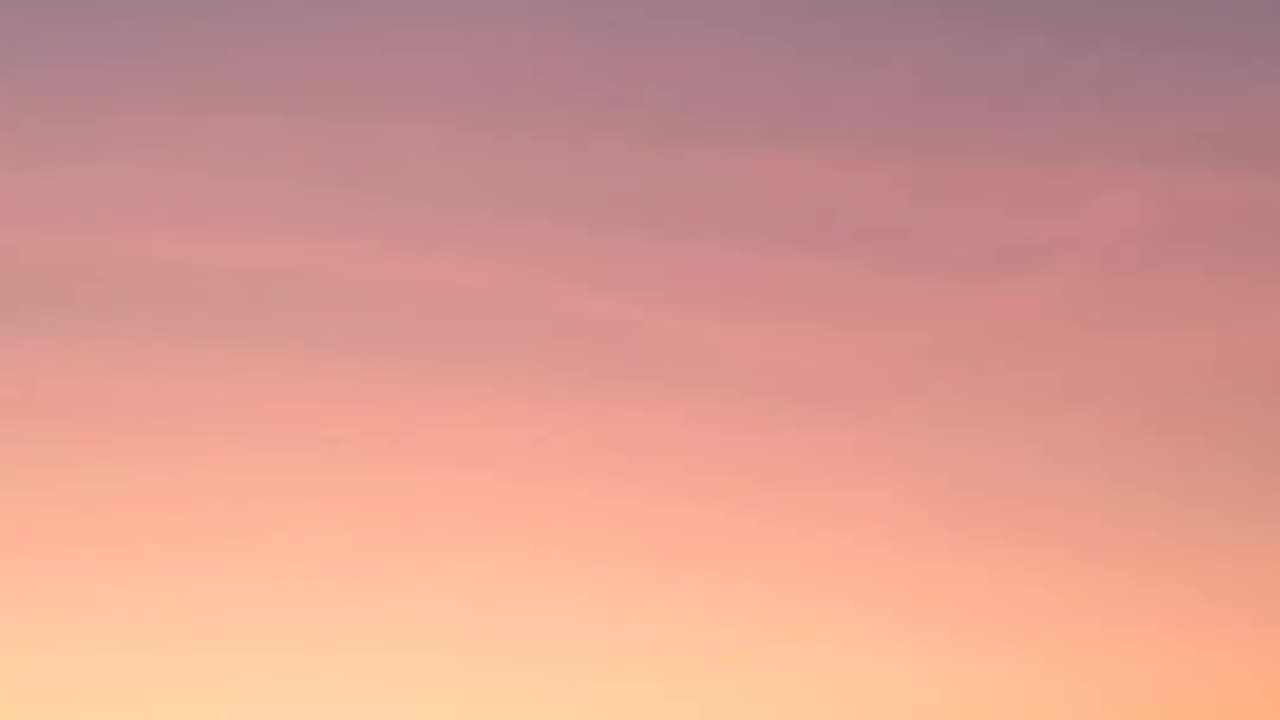 Village evening view