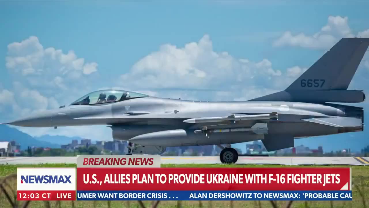 The United States and its allies are making arrangements to supply F-16 fighter jets to Ukraine.