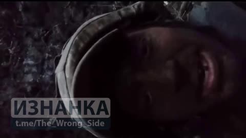 ‼️Half-covered ukrovoyak shows off his broken teeth after getting to know a Russian shell in h