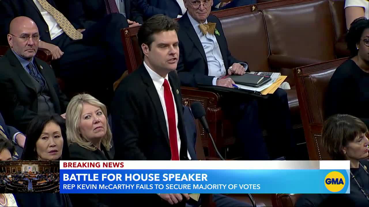 GOP faction blocks Kevin McCarthy from becoming speaker | GMA
