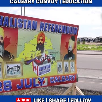 This is Canada. Not Khalistan.