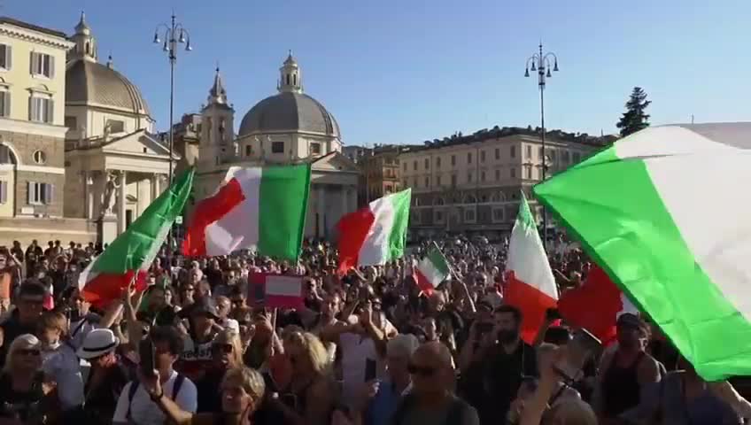 Roma, 7 agosto 2021: la piazza è del popolo!