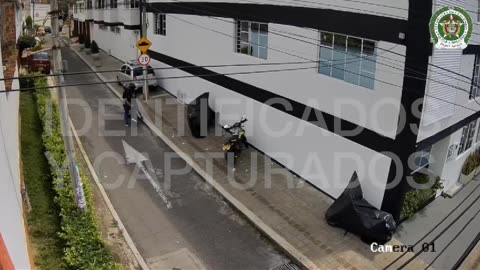 Banda dedicada al hurto de motocicletas en Bucaramanga