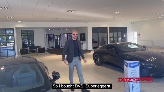 Andrew Tate BUYING a McLaren after PURCHASED an Aston Martin