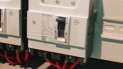 Electric panel board wiring