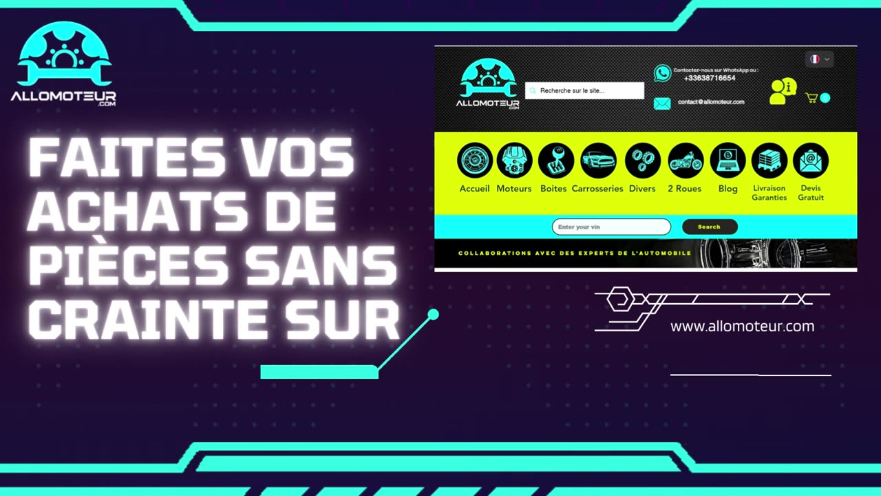 Achetez les bonnes pièces pour votre voiture désormais sans risque