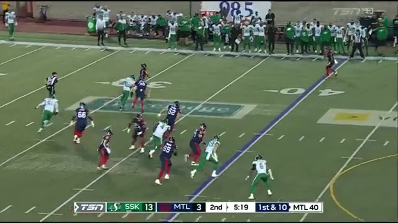 Saskatchewan Roughriders vs Montreal Alouettes Week 8 Full Game 2024