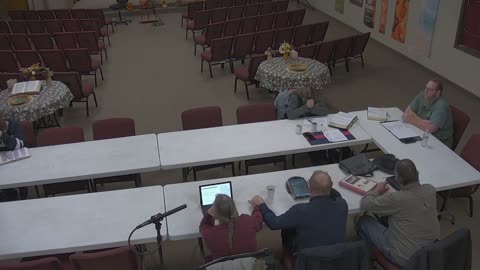 Wednesday Evening Bible Study at Moose Creek Baptist Church, North Pole, AK, 11/20/2024