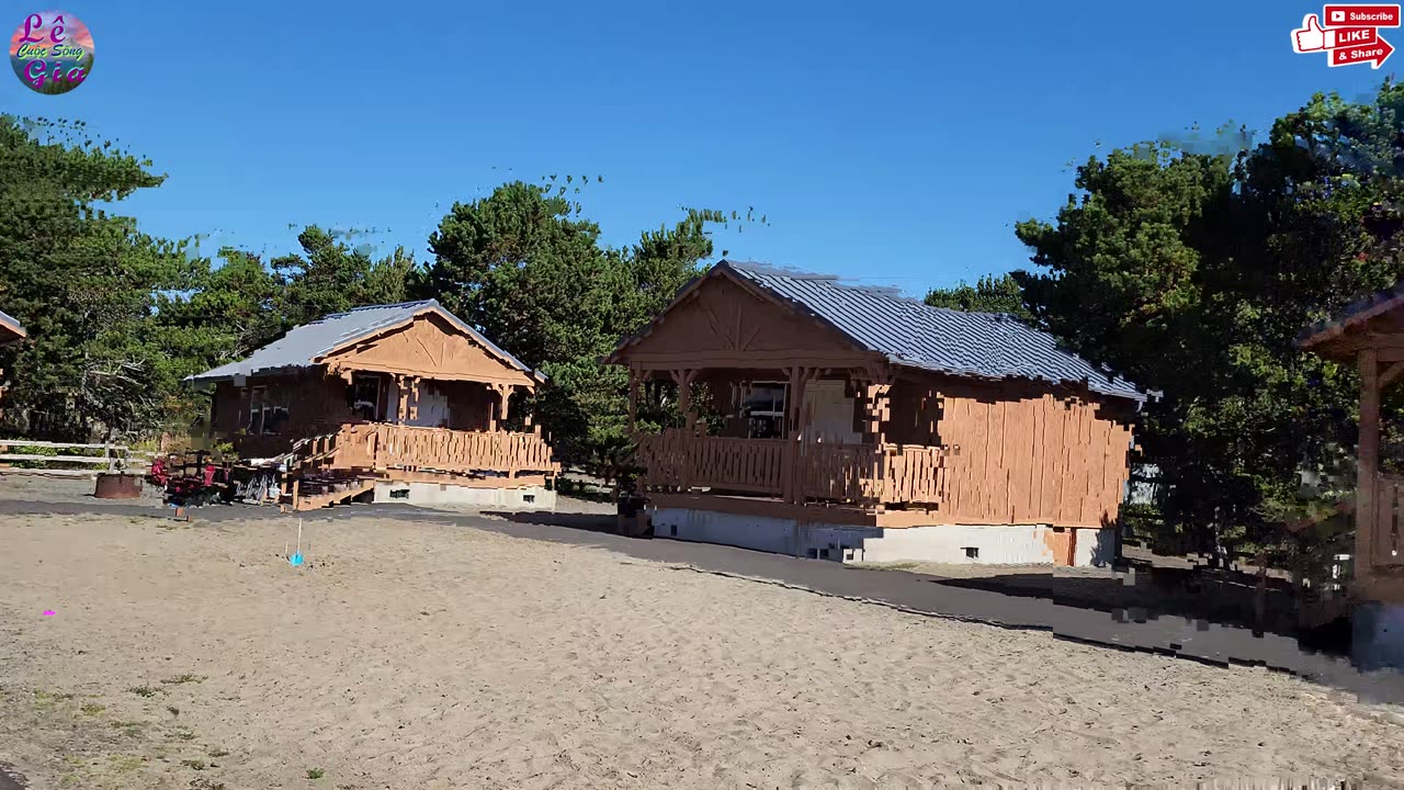 Cắm Trại Bằng Nhà Gỗ Cabin Tại Barview Campground 2022