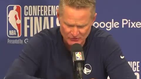 NBA Coach Steve Kerr on today's tragic shooting in Uvalde, Texas