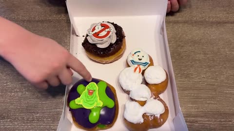 Ghostbuster Doughnuts from Krispy Kreme