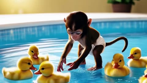 Swimming Monkey, Cooking Cat, Unicycling Panda & More!