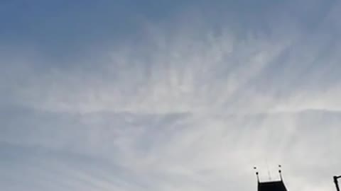 10/2 Mrazivé ráno z Kadaně a chemtrails na obloze