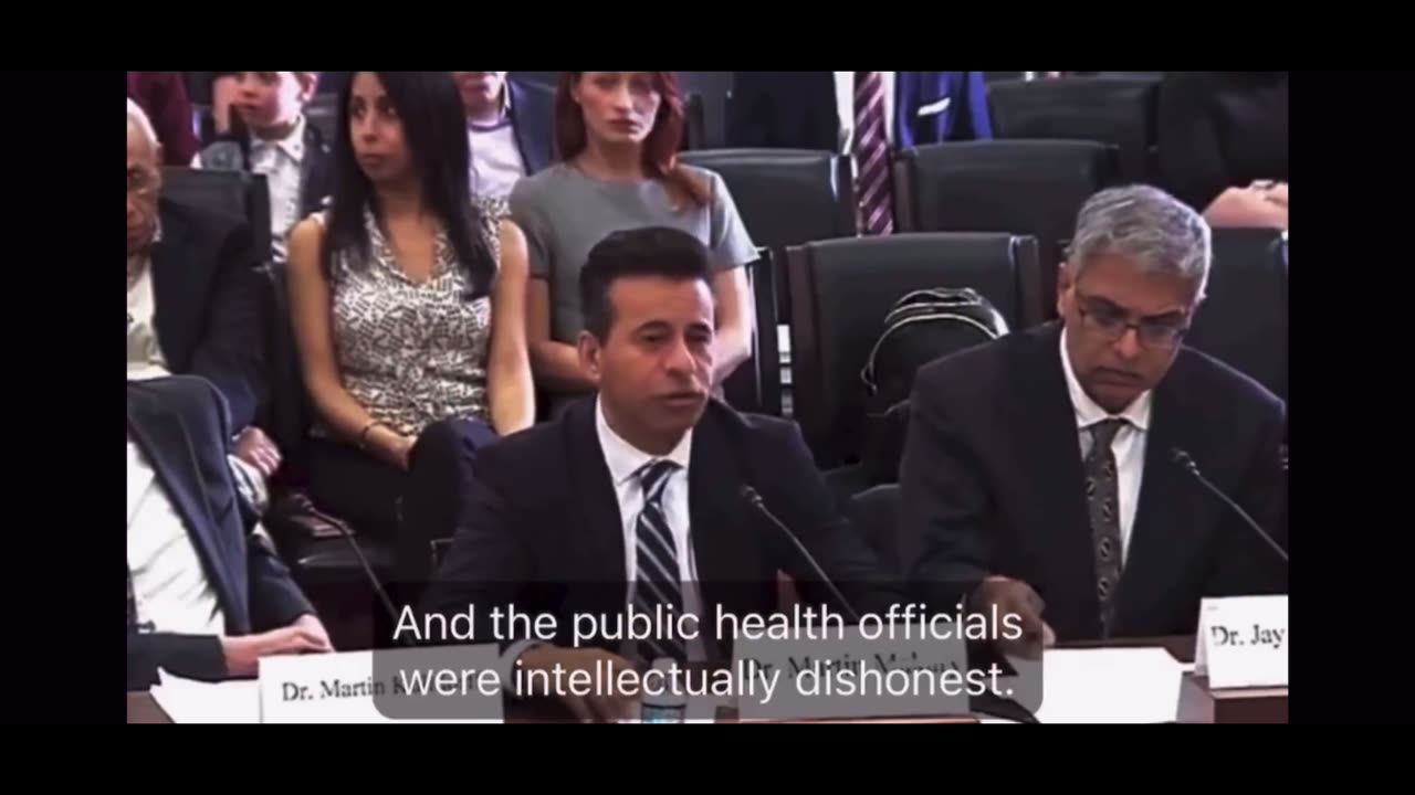 Dr Marty Makary is chosen to be head of the FDA. Watch his testimony in congress