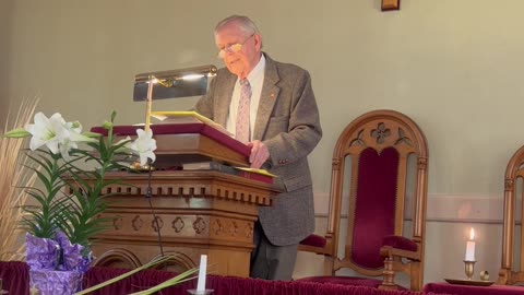 Sunday Sermon Cushman Union Church, 4/2/2023