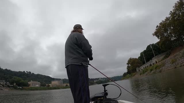 Fishing the Kanawha in Charleston WV