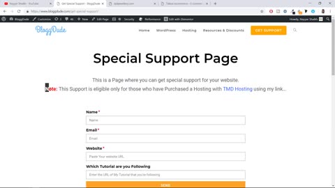 Get Special Support! Contact Me Personally, Don't Leave Your WordPress Website Incomplete