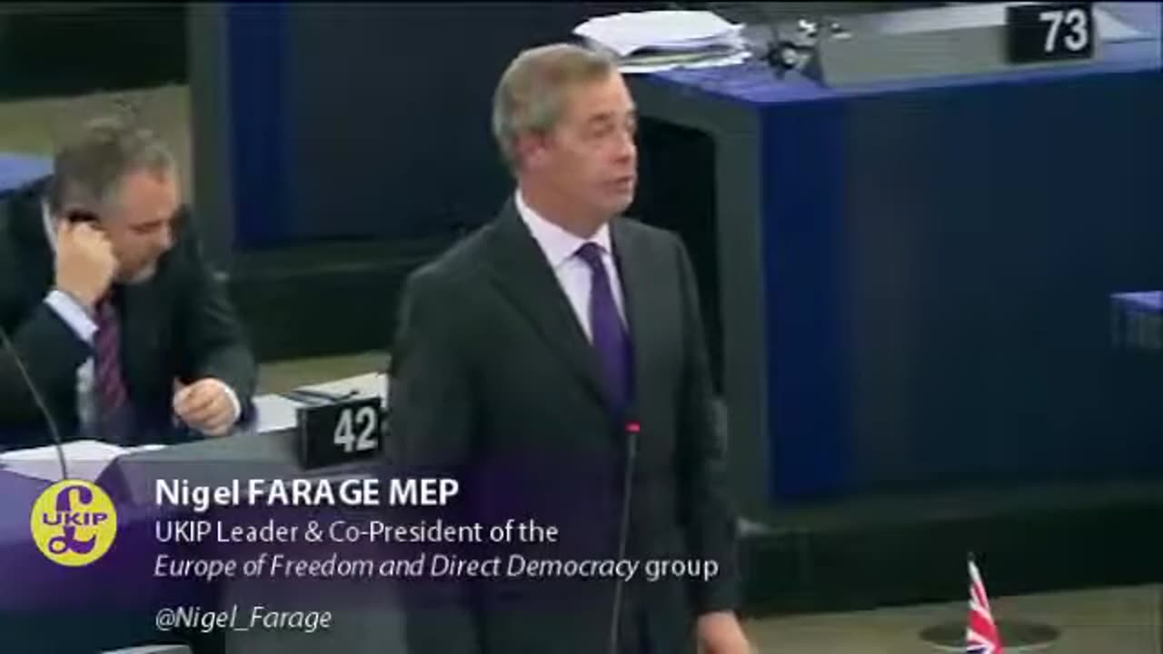 Nigel Farage stating facts 9 years ago about Nato and Russia