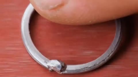 Coins transformation into ring