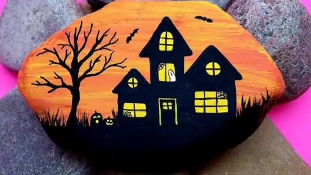 90 + stone painting ideas for bignnerssimple and beautiful stone art and craft