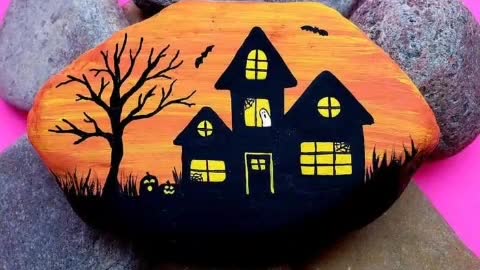 90 + stone painting ideas for bignnerssimple and beautiful stone art and craft