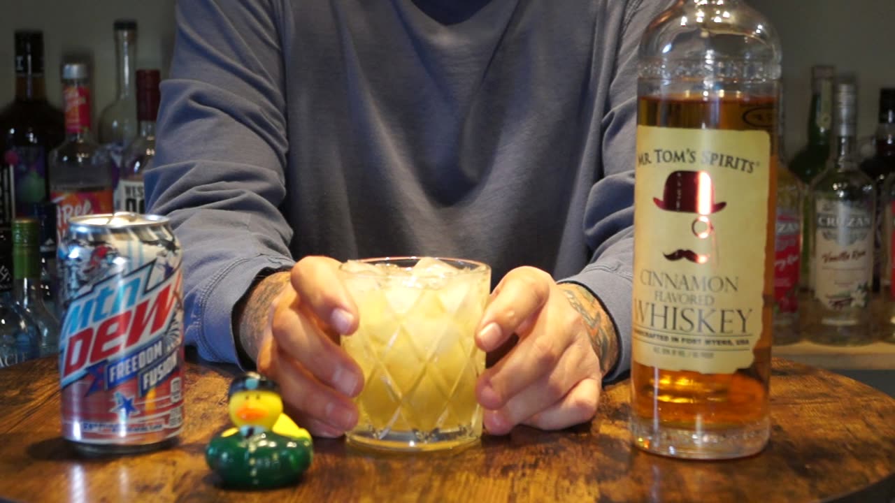 Joe Hill - Mr Toms Spirits Cinnamon Whiskey & Mtn Dew Freedom Fusion Peach Lemonade