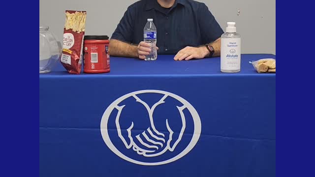 The Insurance Ace, speaks at the post day presser