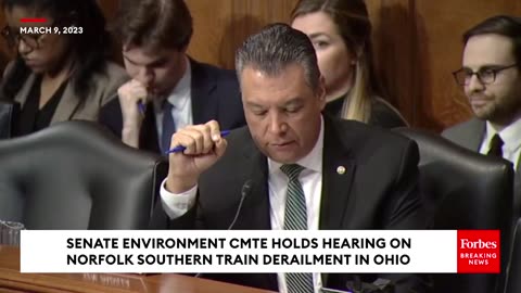 ‘You Think 60 Seconds Is Enough...-’- Alex Padilla Grills Norfolk Southern CEO On Train Inspections