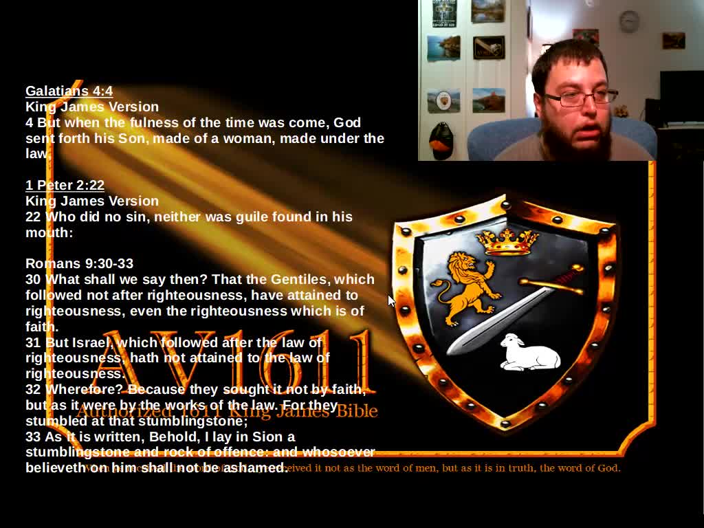 we aren't under the law because Christ fulfilled it
