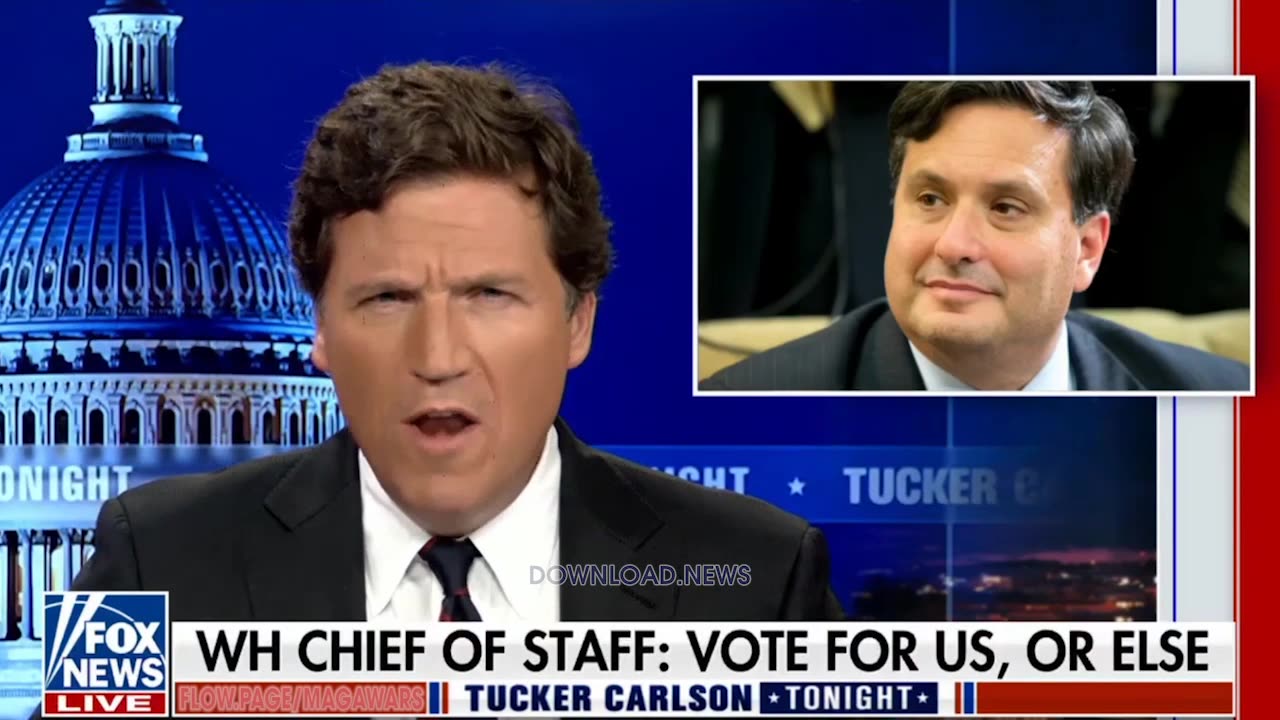 Tucker Carlson: Ron Klain Threatens Americans That Don't Vote Blue No Matter Who - 11/3/22