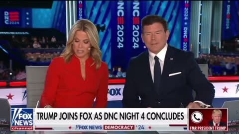 Trump calls into Fox after Kamala’s Speech