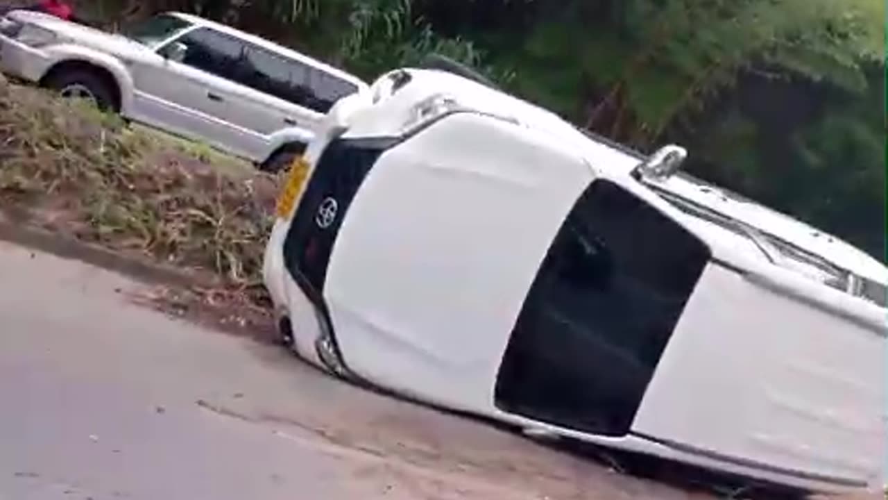 Accidente en la autopista a Piedecuesta