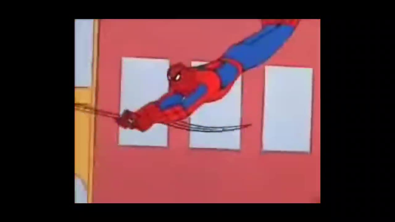 The old school spider man