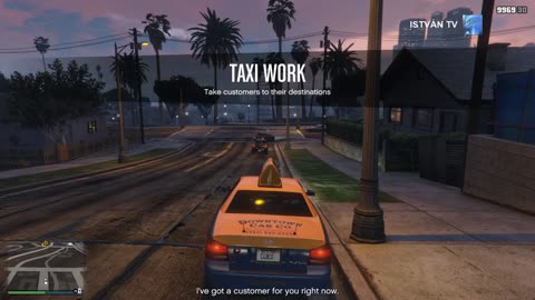 GTA ONLINE I Taxi work