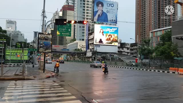 BANGKOK VIEW AT 6AM #Airport Rail Link Station #MRT Station #SRT Station