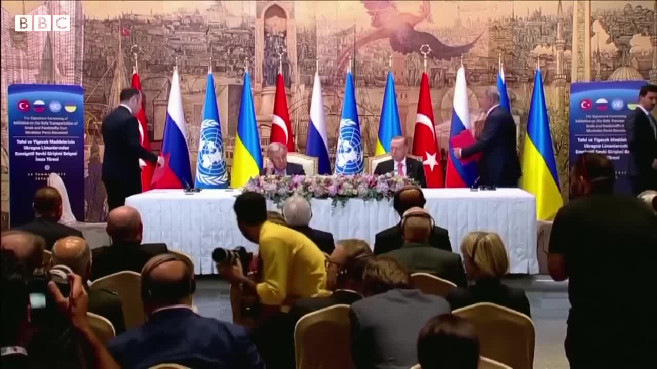Russia halts grain deal after 'massive' Black Sea Fleet attack